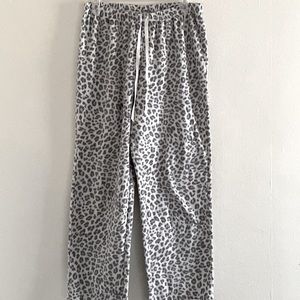 Leopard Print Pajama Pants